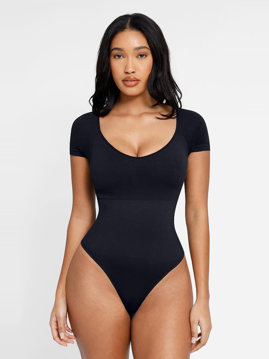 Eco-friendly Seamless Super Strong Chest Support Shapewear Bodysuit